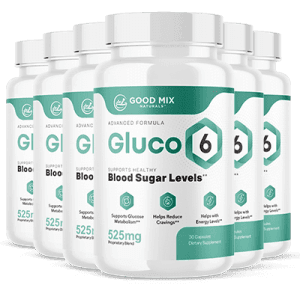 Gluco6 supplement bottles