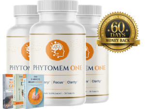 Phytomem One memory support supplement bottles